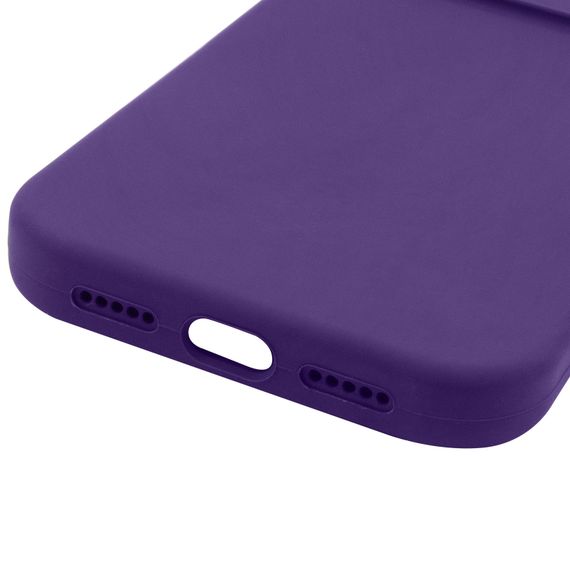 Чохол Silk Full Camera Protective (AA) NO LOGO для Apple iPhone 17 Pro / 18 Pro (6.3") Фіолетовий / Amethyst | Зображення 4