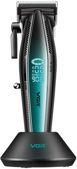Комплект VGR 2 в 1 V-270&amp;V-992 GREEN, машинка для стрижки та триммер з LED-дисплеєм та акумулятором 2000 mAh (47869-V-270&V-992_2365) | Зображення 2