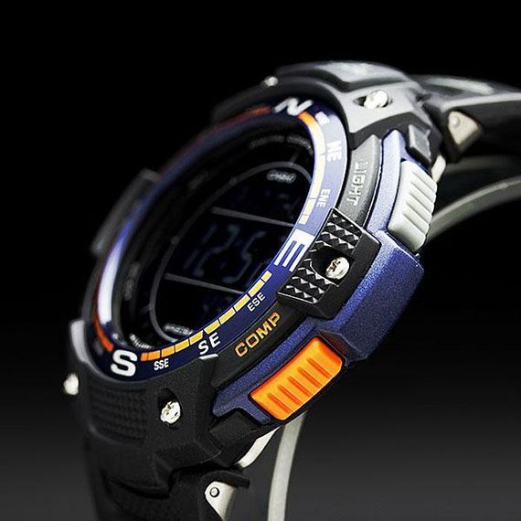 Часы наручные мужские электронные стильные спортивные Casio SGW-100-2BER (модуль №3157) | Зображення 2