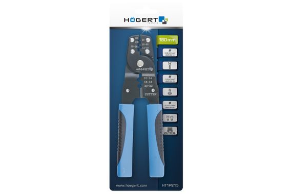 Прес-кліщі для наконечників HT1P215, Hoegert | Зображення 1