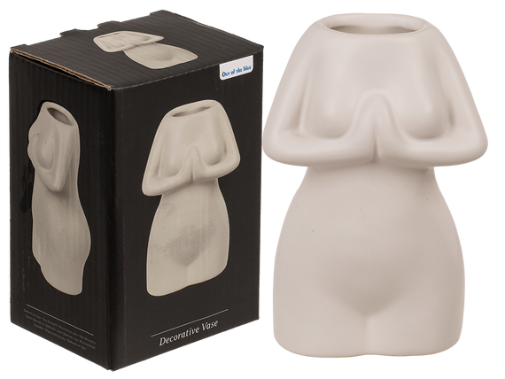 Керамічна ваза Women´s Body White, 175 мл sexstyle
