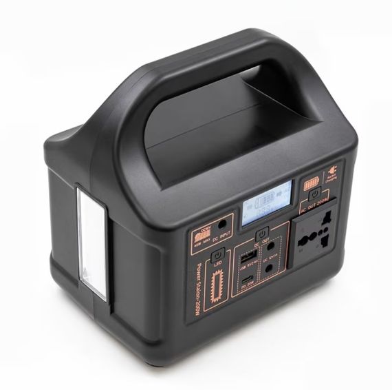 Портативна електростанція 200W — LiFePO4 батарея, з функцією UPS, розеткою 220В, швидкою зарядкою PD та сонячним входом. | Зображення 1