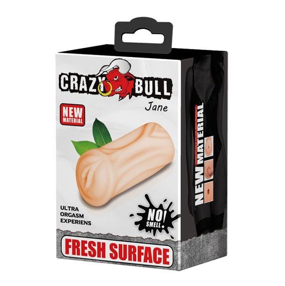 Мастурбатор-Вагіна Crazy Bull "JANE" BM-009157U Sex Aura | Зображення 7