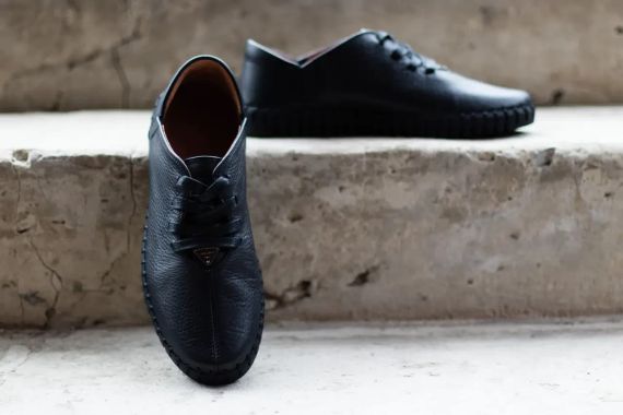 Прошитые мужские мокасины 44 размер | Зображення 2