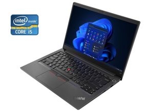 Ноутбук Lenovo ThinkPad E14 / 14" (1920x1080) IPS / Intel Core i5-10210U (4 (8) ядра по 1.6 - 4.2 GHz) / 8 GB DDR4 / 240 GB SSD / Intel UHD Graphics / WebCam б/в