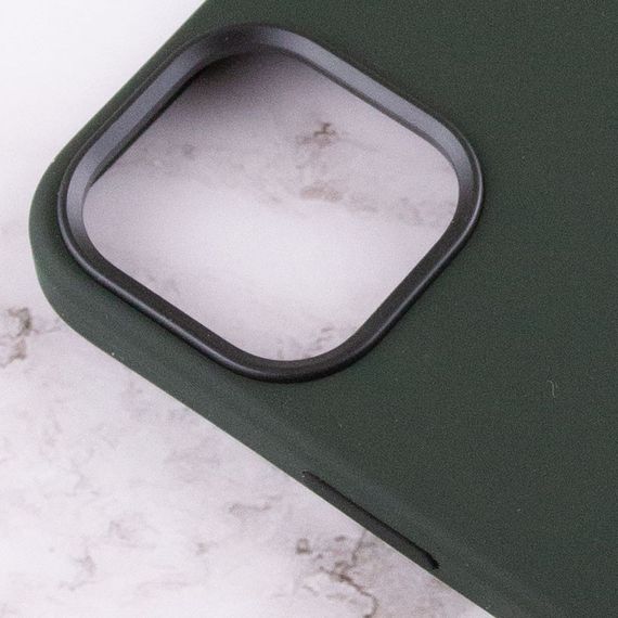 Чохол Silicone case (AAA) full with Magsafe and Animation для Apple iPhone 12 Pro Max (6.7") | Зображення 5