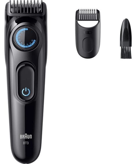 Тример для вусів та бороди Braun Beard Trimmer Series 3 BT3500 2 Вт чорний