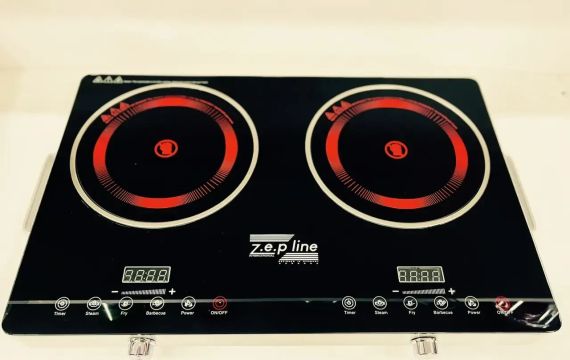 Інфрачервона двоконфоркова електроплита Zepline ZP-062