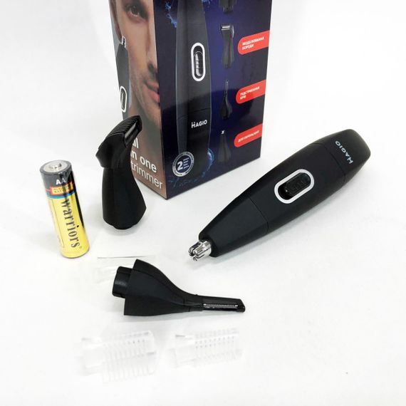 Триммер для носа волос бритва MAGIO, Тример для удаления волос в носу ушах Триммер носа и висков SC-39 | Зображення 5