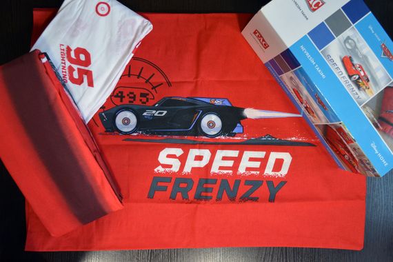 Постільна білизна TAC Disney 160×220 см Cars Speed Frenzy | Зображення 3