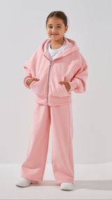Костюм кофта+штани для дівчинки XZKAMI 24010 104 см Рожевий shop (2000999162367)