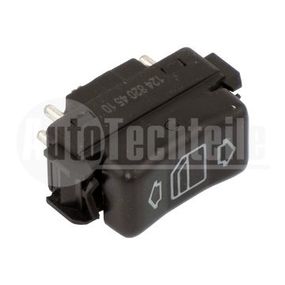 Кнопка стеклоподъемника правая Mercedes Benz W124/126 (5 контактов), AutoTechteile, 100 8278, 8278