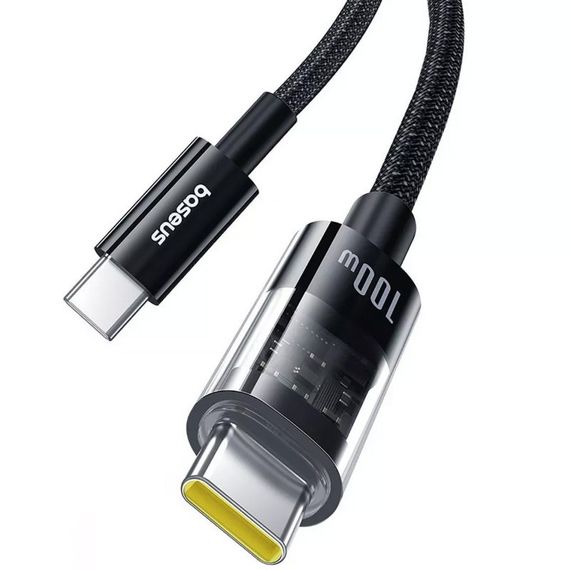 Дата кабель Baseus Gem Fast Charging Type-C to Type-C 100W (1m) (P10373000111) | Зображення 2