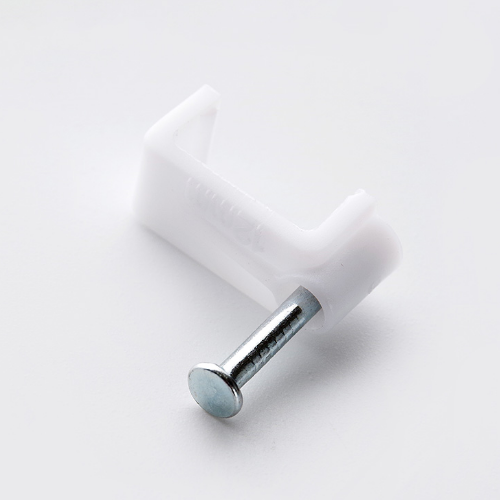 Кабельна кліпса 12*7мм плоска 100шт/уп Туреччина APRO | Зображення 3