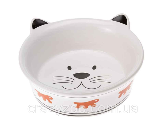 Миска для котів Ferplast Venere Small керамічна з вушками Ø 11x5 см 150 мл 71094000