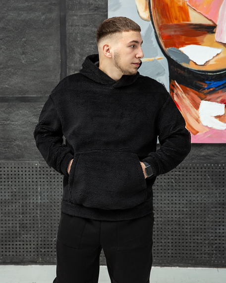 Худі Ведмедик чорне S L | Зображення 1