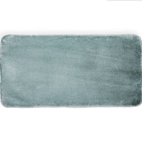 Килимок для підлоги з еко-хутра ТМ Dariana Tweed 75*150 см м'ятний