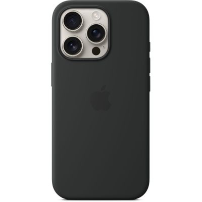 Чехол для мобильного телефона Apple iPhone16 Pro Silicone Case with MagSafe - Black (MYYJ3ZM/A) | Зображення 2