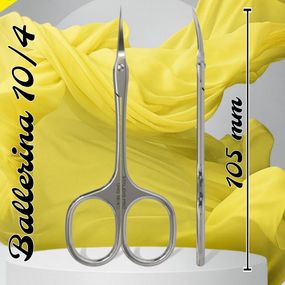 Ножиці для кутикули Staleks Pro "Ballerina" UNIQ 10/4