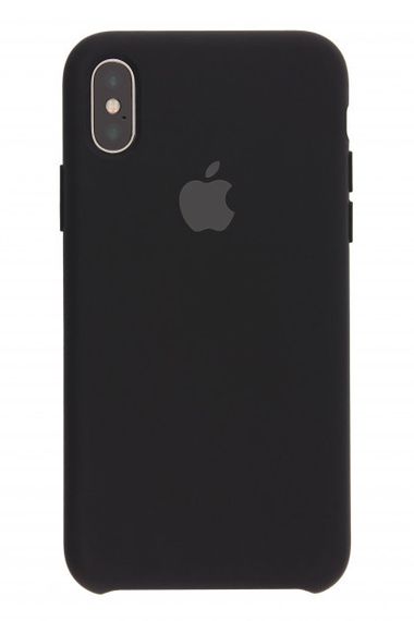 Силіконовий чохол Apple Silicone Case Black для iPhone X