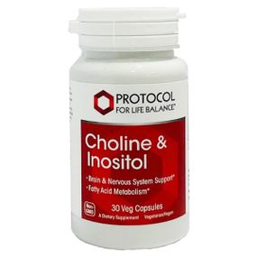 Інозитол Protocol for Life Balance CHOLINE & INOSITOL 30 Veg Caps