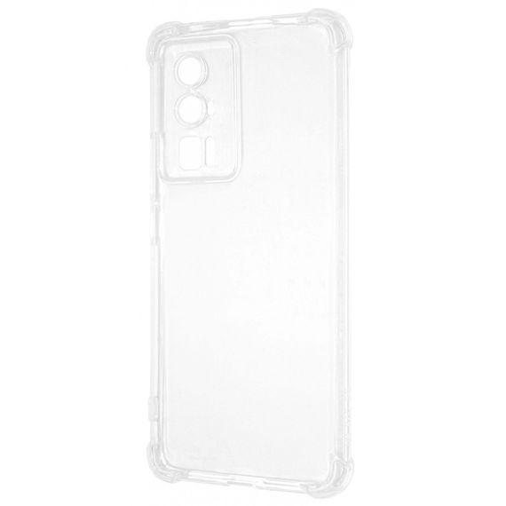Чохол WXD Силікон 0.8 mm HQ Poco F5 Pro/Xiaomi Redmi K60 clear