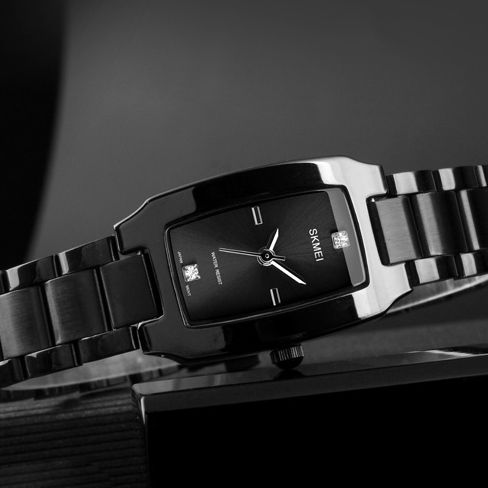 Жіночий годинник Skmei 1400BK Black | Зображення 2