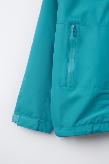 Дитяча вітровка для хлопчика Zara 122 см Бірюзовий (25070302A) | Зображення 5