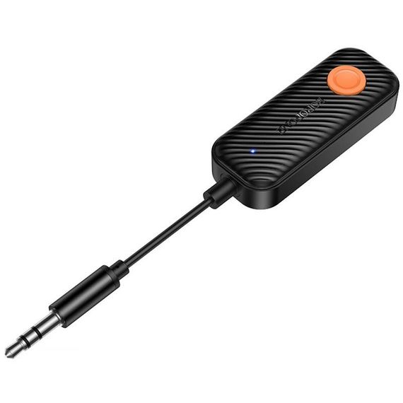 Bluetooth аудіо ресивер Borofone BC62 Walker Black star | Зображення 1