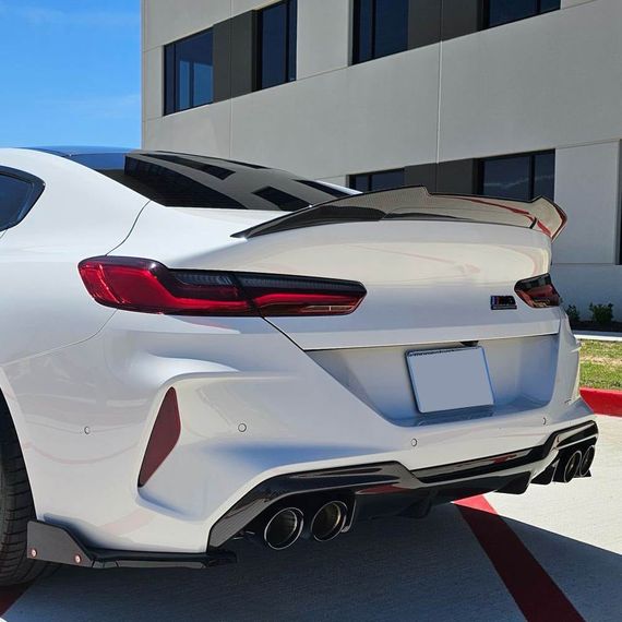 Дифузор заднього бампера (для F93, Карбон) для BMW 8 cерія G14/G15/G16 2018- рр | Зображення 2