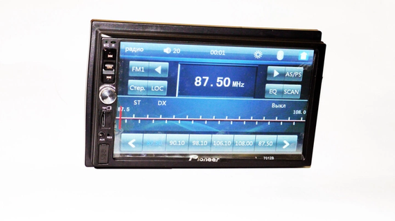 Автомагнитола 7" 2din USB+SD+Bluetooth короткая база Pion-SВ 7012 | Зображення 1
