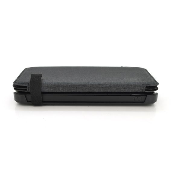 Power bank 12000 mAh Solar, Input:5V/1A(microUSB), Output:5V/2,1А(2хUSB), rubberized case, Black, BOX | Зображення 2