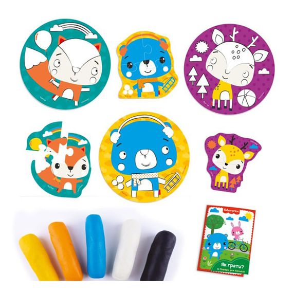 Набор для творчества Fisher Price "Лесные друзья" VT4502-04 с экотестом | Зображення 2