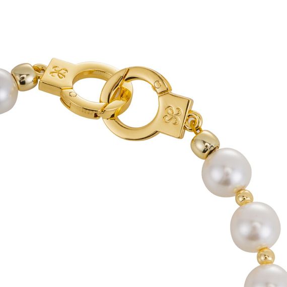 Жемчужный ошейник с поводком и наручниками LOCKINK Pearl Bondage & Restraint Set | Зображення 6