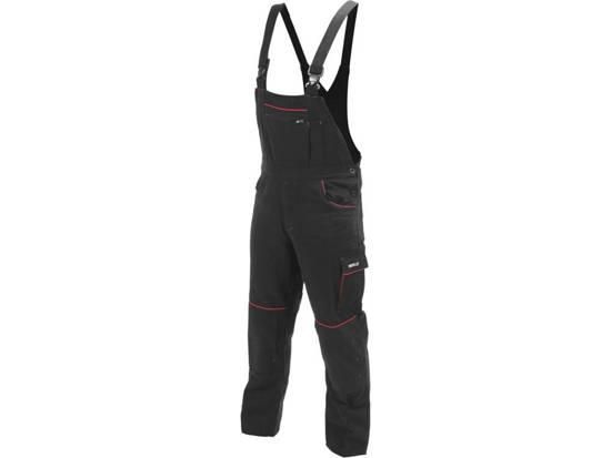 Комбінезон робочий COMFY розмір L/XL, чорно-червоний, 9 кишень, 100% бавовна Польща YATO YT-79253