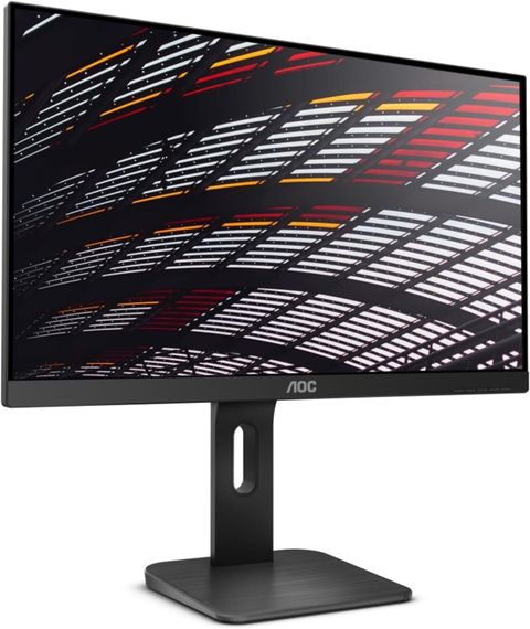Монітор AOC 24P1 / 24" (1920x1080) IPS / 1x HDMI, 1x DisplayPort, 1x DVI, 1x VGA, 4x USB 3.0, 2x Audio / 2x 2.0W / VESA 100x100 / Pivot б/в | Зображення 2