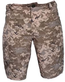 Шорты тактические Tactic4Profi Комбат поплин зеленый пиксель 3XL