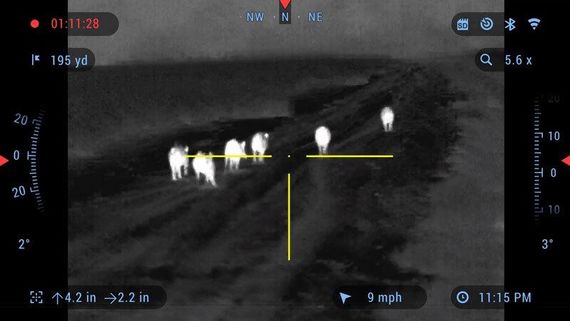 Приціл тепловізійний ATN Mars 4 640 2.5-25x. 1950м | Зображення 8