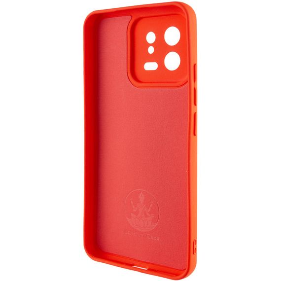 Чехол Silicone Cover Lakshmi Full Camera (A) для Xiaomi 13 Full camera, Червоний / Red | Зображення 3