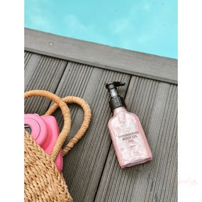 Мерцающее масло для тела с дозатором Top Beauty Pink (100 ml)