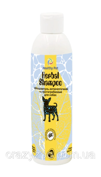 Фітошампунь для собак Healthy Pet антисептичний та протигрибковий 250 мл 208200