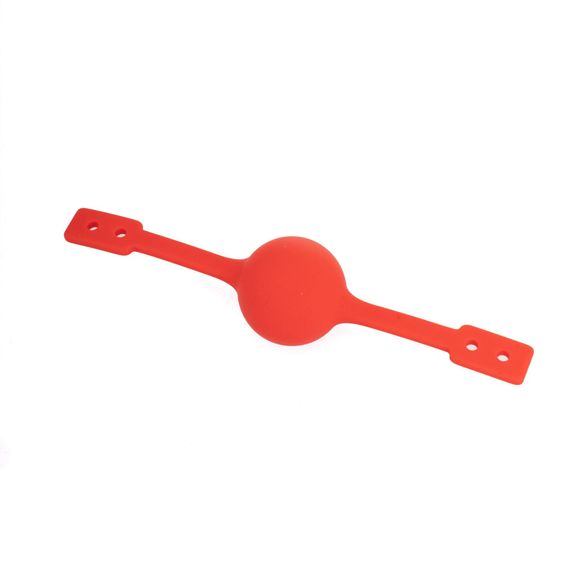 Шкіряний кляп з 2-ма насадками LOCKINK Ball-Gag & Gag-bite Set Чорний One Size | Зображення 2