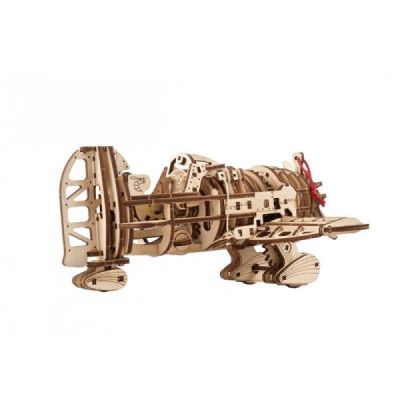 Конструктор Ugears механічний 3D Літак Скажений Шершень (70183) | Зображення 5