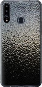 Чехол на Samsung Galaxy A20s A207F Мокрое стекло из пластика FCh_015478