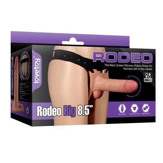 Страпон - Rodeo Big Strap-On 8.5" Sex Aura