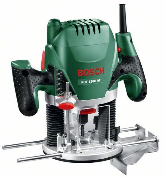 Фрезер Bosch POF 1200 AE, 1200Вт, 11000-28000 об/мин, 55мм, 3кг (0.603.26A.100)