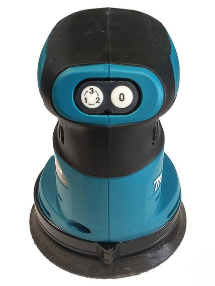 Шліфмашина ексцентрикова акумуляторна Makita DBO180Z (125 мм, 7000-1100 хв-1, LXT, без акумуляторів та зарядного пристрою) | Зображення 5