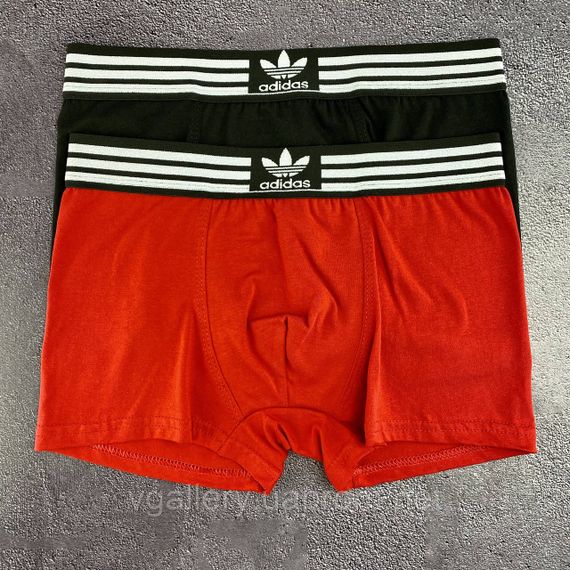 Чоловічі труси Adidas, чоловічі боксери Адідас, бавовняні труси Адідас Преміум якості | Зображення 3
