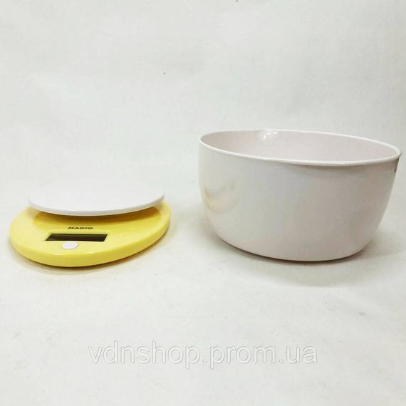 Ваги для кухні з функцією тари Magio, Ваги кухонні з автоматичним вимкненням для їжі чашею IP-99 | Зображення 1