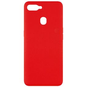 Чехол Silicone Cover Full without Logo (A) для Oppo A5s / Oppo A12 Червоний / Red